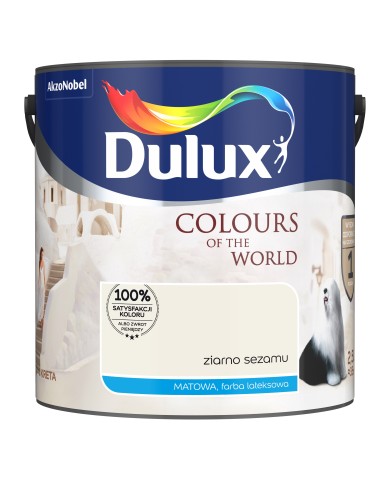 AKZO DULUX KŚ Ziarno Sezamu 2,5L - Farba do wnętrz AKZO DULUX KŚ Ziarno Sezamu 2,5L - Farba do wnętrz