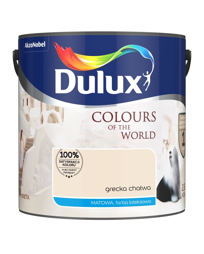 AKZO DULUX KŚ Grecka Chałwa 2,5L - Farba o Wyjątkowej Jakości