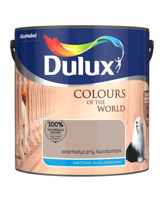 AKZO DULUX KŚ Aromatyczny Kardamon 2,5L - Farba do wnętrz