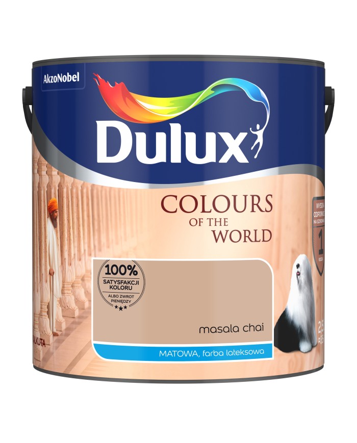 AKZO DULUX KŚ Masala Chai 2,5L - Farba do wnętrz