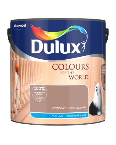 AKZO DULUX KŚ Drzewo Sandałowe 2,5L - Farba do wnętrz AKZO DULUX KŚ Drzewo Sandałowe 2,5L - Farba do wnętrz