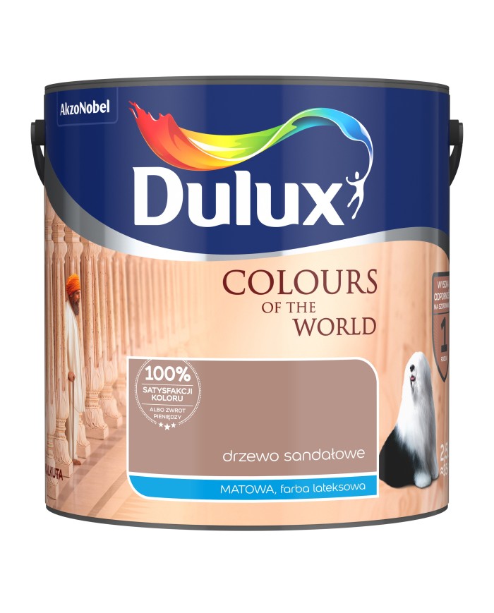 AKZO DULUX KŚ Drzewo Sandałowe 2,5L - Farba do wnętrz