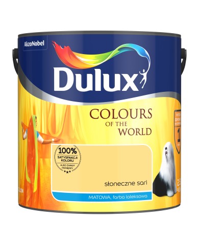 AKZO DULUX KŚ Słoneczne Sari 2,5L - Farba do wnętrz AKZO DULUX KŚ Słoneczne Sari 2,5L - Farba do wnętrz