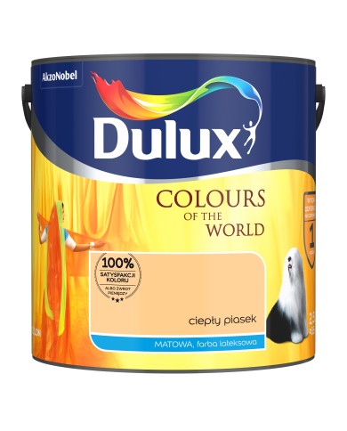 AKZO DULUX KŚ Ciepły Piasek 2,5L - Farba do wnętrz AKZO DULUX KŚ Ciepły Piasek 2,5L - Farba do wnętrz