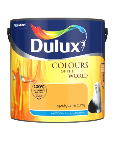 AKZO DULUX KŚ Egzotyczne Curry 2,5L - Farba do wnętrz AKZO DULUX KŚ Egzotyczne Curry 2,5L - Farba do wnętrz