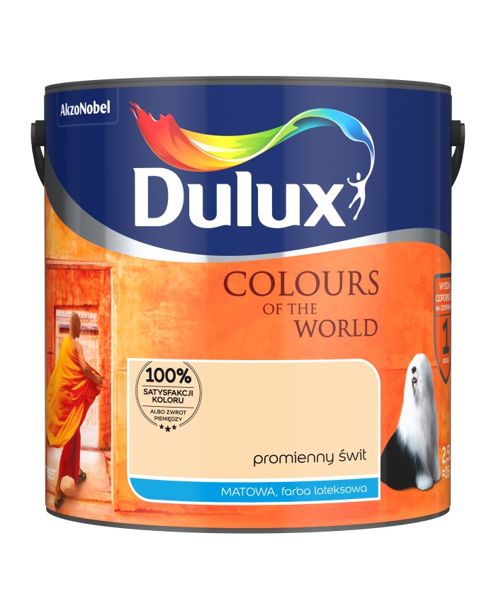AKZO DULUX KŚ Promienny Świt 2,5L - Farba do wnętrz