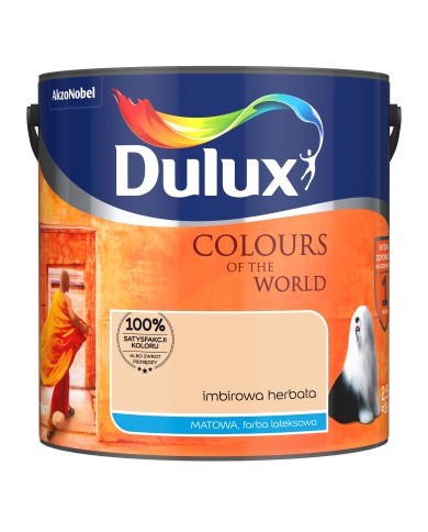 AKZO DULUX KŚ Imbirowa Herbata 2,5L - Farba do wnętrz AKZO DULUX KŚ Imbirowa Herbata 2,5L - Farba do wnętrz