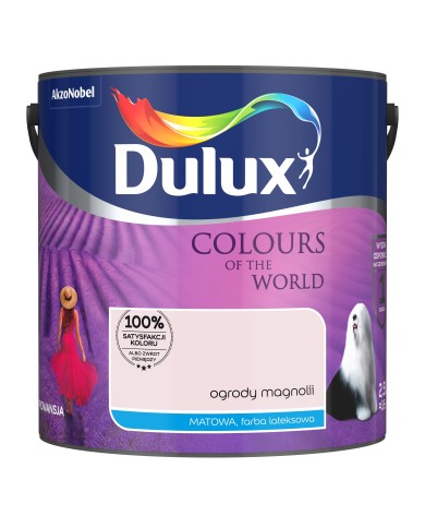 AKZO DULUX KŚ Ogrody Magnolii 2,5L - Farba do wnętrz AKZO DULUX KŚ Ogrody Magnolii 2,5L - Farba do wnętrz