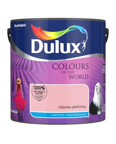AKZO DULUX KŚ Różane Perfumy 2,5L - Najlepsza Jakość i Zapach AKZO DULUX KŚ Różane Perfumy 2,5L - Najlepsza Jakość i Zapach