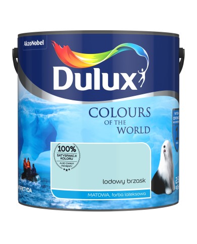 AKZO DULUX KŚ Lodowy Brzask 2,5L - Farba do wnętrz AKZO DULUX KŚ Lodowy Brzask 2,5L - Farba do wnętrz