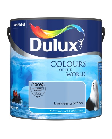 AKZO DULUX KŚ Bezkresny Ocean 2,5L - Farba do wnętrz AKZO DULUX KŚ Bezkresny Ocean 2,5L - Farba do wnętrz