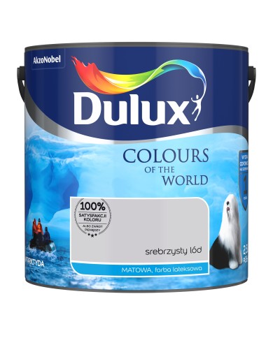 AKZO DULUX KŚ Srebrzysty Lód 2,5L - Farba do wnętrz AKZO DULUX KŚ Srebrzysty Lód 2,5L - Farba do wnętrz