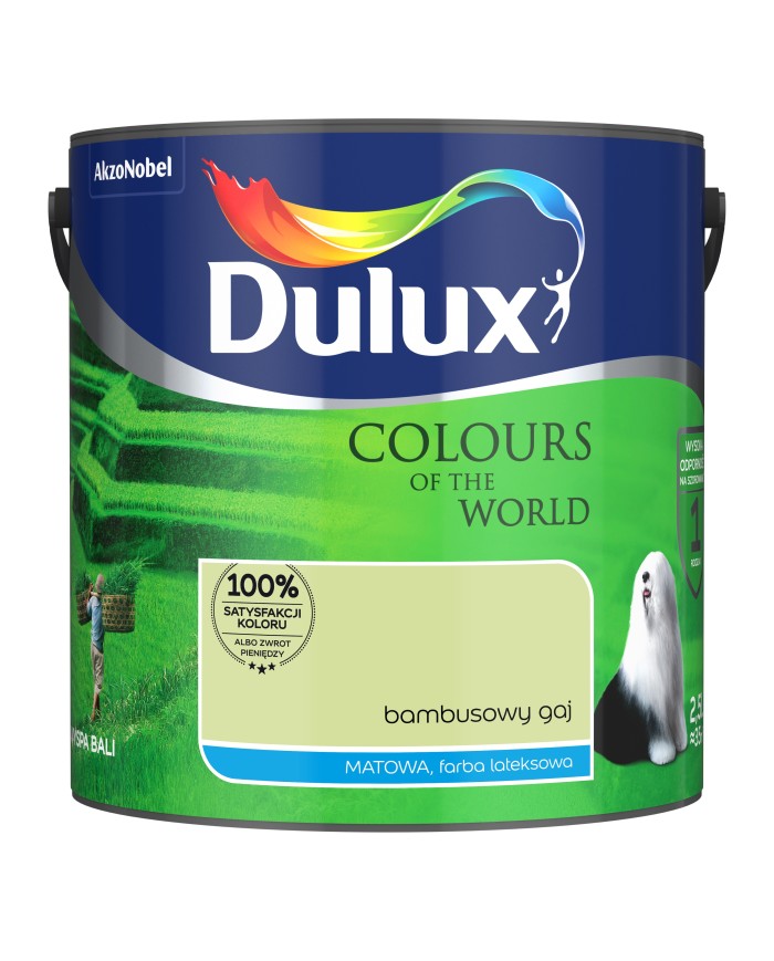 AKZO DULUX KŚ Bambusowy Gaj 2,5L - Farba do wnętrz