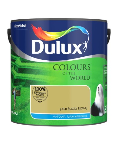 AKZO DULUX KŚ Plantacja Kawy 2,5L - Farba do wnętrz AKZO DULUX KŚ Plantacja Kawy 2,5L - Farba do wnętrz