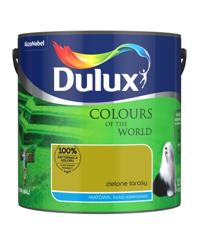 AKZO DULUX KŚ Zielone Tarasy 2,5L - Farba do tarasów AKZO DULUX KŚ Zielone Tarasy 2,5L - Farba do tarasów