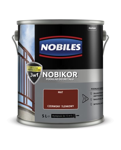 AKZO NOBIKOR Czerwony TL 5L - Wysokiej Jakości Farba AKZO NOBIKOR Czerwony TL 5L - Wysokiej Jakości Farba