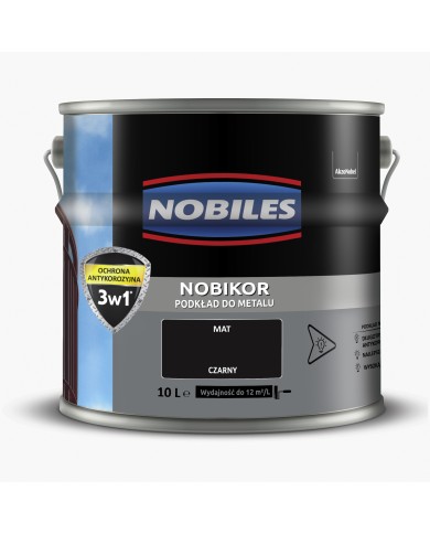 AKZO NOBIKOR CZARNY 10L - Wysokiej Jakości Farba do Malowania