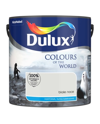 AKZO DULUX KŚ Białe Noce 2,5L - Farba do wnętrz w najlepszej cenie AKZO DULUX KŚ Białe Noce 2,5L - Farba do wnętrz w najlepszej cenie