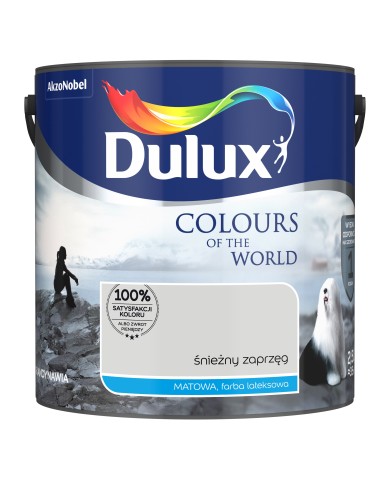 AKZO DULUX KŚ Śnieżny Zaprzęg 2,5L - Farba do wnętrz AKZO DULUX KŚ Śnieżny Zaprzęg 2,5L - Farba do wnętrz