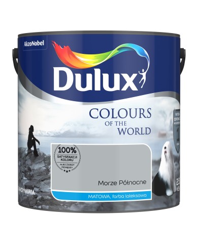 AKZO DULUX KŚ Morze Północne 2,5L - Farba do wnętrz AKZO DULUX KŚ Morze Północne 2,5L - Farba do wnętrz