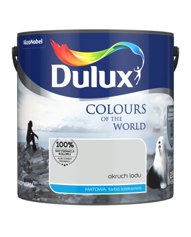 AKZO DULUX KŚ Okruch Lodu 2,5L - Farba do wnętrz AKZO DULUX KŚ Okruch Lodu 2,5L - Farba do wnętrz
