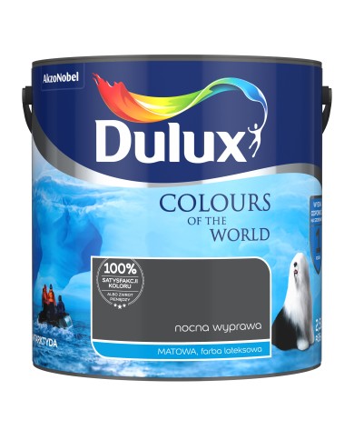 AKZO DULUX KŚ Nocna Wyprawa 2,5L - Farba do wnętrz AKZO DULUX KŚ Nocna Wyprawa 2,5L - Farba do wnętrz