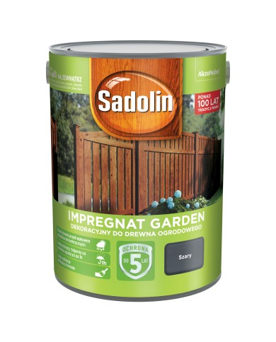 AKZO SD GARDEN SZARY 5L - Farba do ogrodu, wysoka jakość AKZO SD GARDEN SZARY 5L - Farba do ogrodu, wysoka jakość