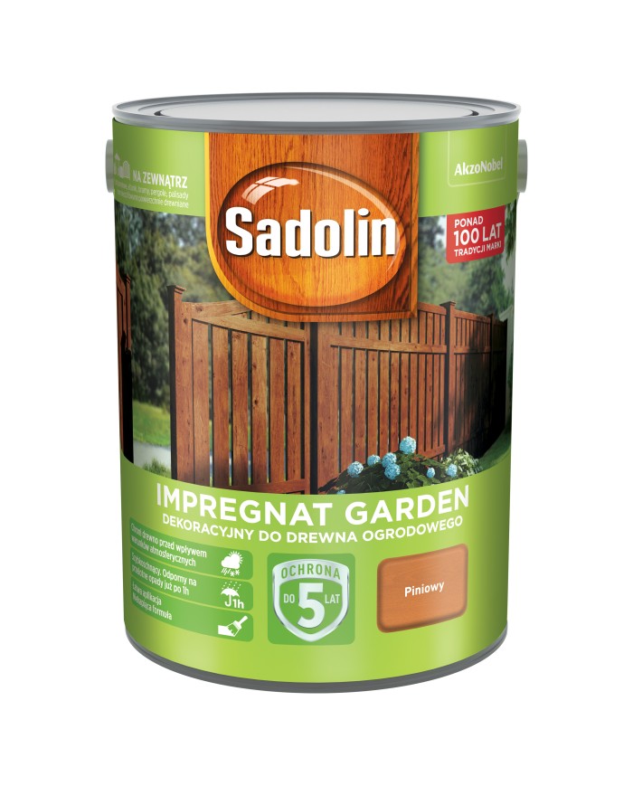 AKZO SD Garden Pinowy 5L - Farba do drewna i ogrodu AKZO SD Garden Pinowy 5L - Farba do drewna i ogrodu