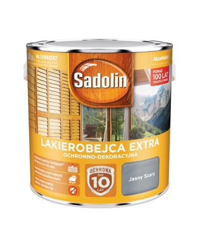 AKZO Sadolin Extra Jasny Szary 2,5L - Farba do wnętrz AKZO Sadolin Extra Jasny Szary 2,5L - Farba do wnętrz