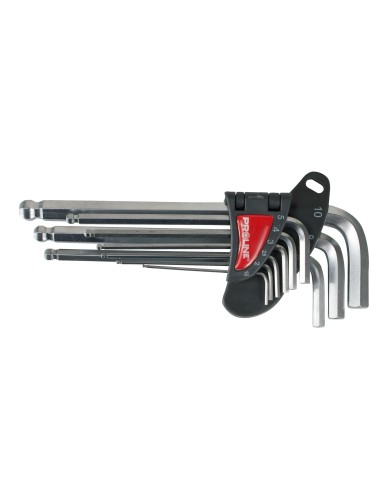 Klucze imbusowe z kulką 9 szt. 1.5-10mm CV Proline - Wysoka jakość Klucze imbusowe z kulką 9 szt. 1.5-10mm CV Proline - Wysoka jakość