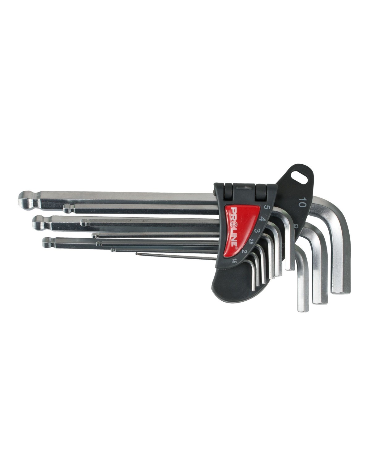 Klucze imbusowe z kulką 9 szt. 1.5-10mm CV Proline - Wysoka jakość Klucze imbusowe z kulką 9 szt. 1.5-10mm CV Proline - Wysoka jakość