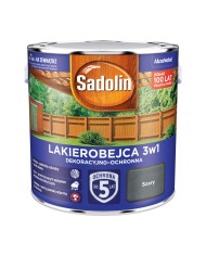 AKZO SADOLIN Lakierobejca 3w1 Szary 2,5L - Wysoka Jakość AKZO SADOLIN Lakierobejca 3w1 Szary 2,5L - Wysoka Jakość