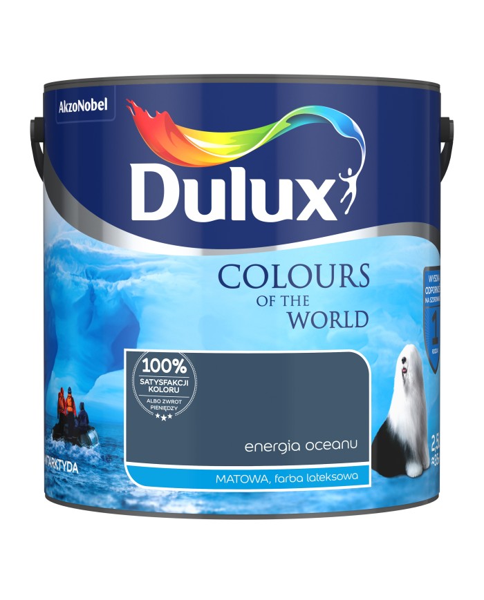 AKZO DULUX KŚ Energia Oceanu 2,5L - Farba do wnętrz