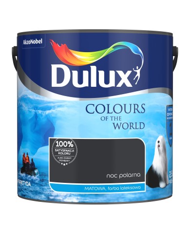 AKZO DULUX KŚ Noc Polarna 2,5L - Farba do wnętrz w najlepszej cenie AKZO DULUX KŚ Noc Polarna 2,5L - Farba do wnętrz w najlepszej cenie