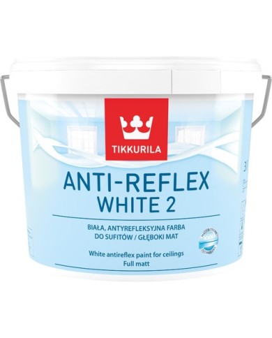 WHITE ANTIREFLEX 10L - Najlepsza farba antyrefleksyjna WHITE ANTIREFLEX 10L - Najlepsza farba antyrefleksyjna