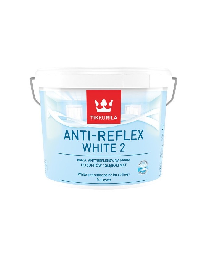WHITE ANTIREFLEX 10L - Najlepsza farba antyrefleksyjna WHITE ANTIREFLEX 10L - Najlepsza farba antyrefleksyjna