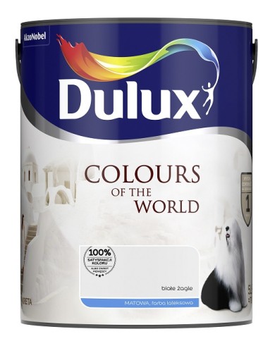 AKZO DULUX KŚ Białe Żagle 5L - Farba do wnętrz najwyższej jakości AKZO DULUX KŚ Białe Żagle 5L - Farba do wnętrz najwyższej jakości