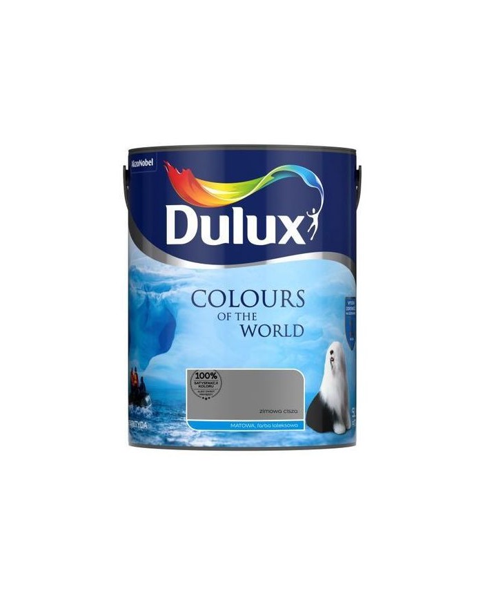 AKZO DULUX KŚ Zimowa Cisza 5L - Farba do wnętrz w promocji AKZO DULUX KŚ Zimowa Cisza 5L - Farba do wnętrz w promocji