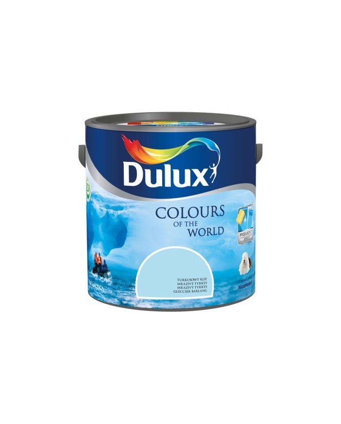 AKZO DULUX KŚ Turkusowy Klif 5L - Farba do wnętrz i elewacji AKZO DULUX KŚ Turkusowy Klif 5L - Farba do wnętrz i elewacji