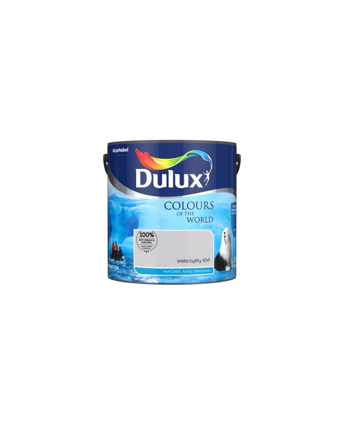 AKZO DULUX KŚ Srebrzysty Lód 5L - Farba do wnętrz AKZO DULUX KŚ Srebrzysty Lód 5L - Farba do wnętrz
