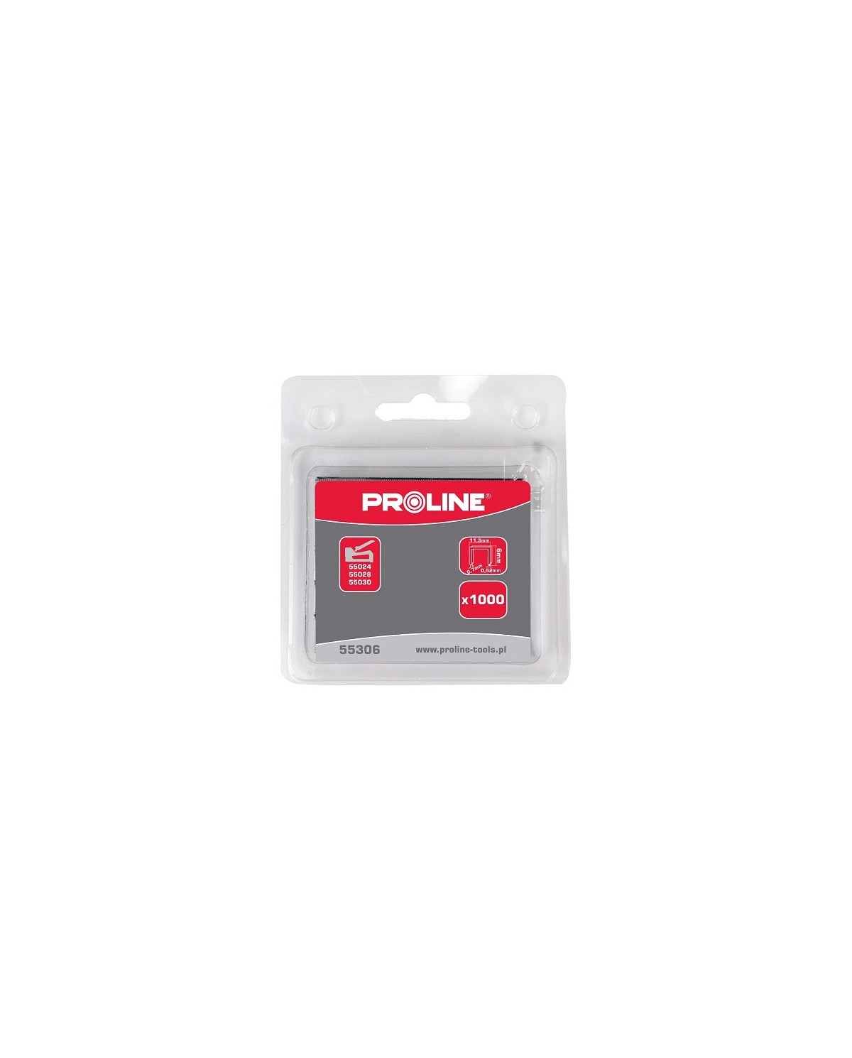 ZSZYWKI 8MM HARTOWANE TYP 53 - 1000 SZT. PROLINE - Najlepsza Jakość ZSZYWKI 8MM HARTOWANE TYP 53 - 1000 SZT. PROLINE - Najlepsza Jakość