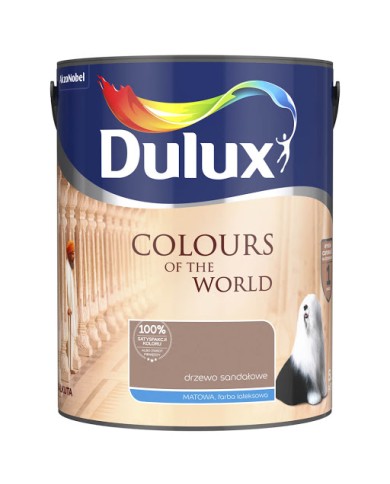AKZO DULUX KŚ Drzewo Sandałowe 5L - Farba do wnętrz AKZO DULUX KŚ Drzewo Sandałowe 5L - Farba do wnętrz