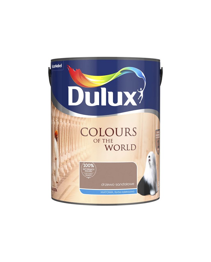 AKZO DULUX KŚ Drzewo Sandałowe 5L - Farba do wnętrz AKZO DULUX KŚ Drzewo Sandałowe 5L - Farba do wnętrz