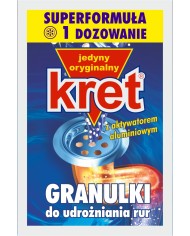 KRET 40g - Granulki do udrożniania rur, 30 saszetek KRET 40g - Granulki do udrożniania rur, 30 saszetek