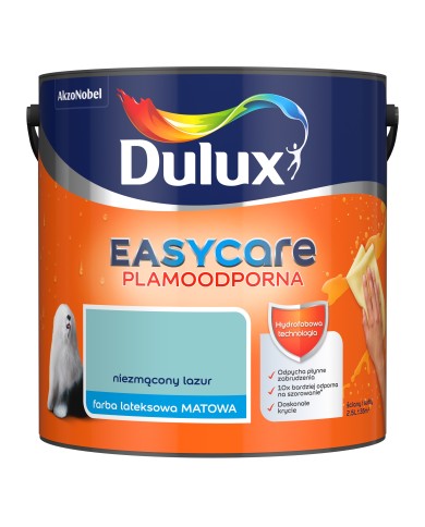 AKZO DULUX EASY CARE Niezmącony lazur 2,5L - Wysoka jakość AKZO DULUX EASY CARE Niezmącony lazur 2,5L - Wysoka jakość