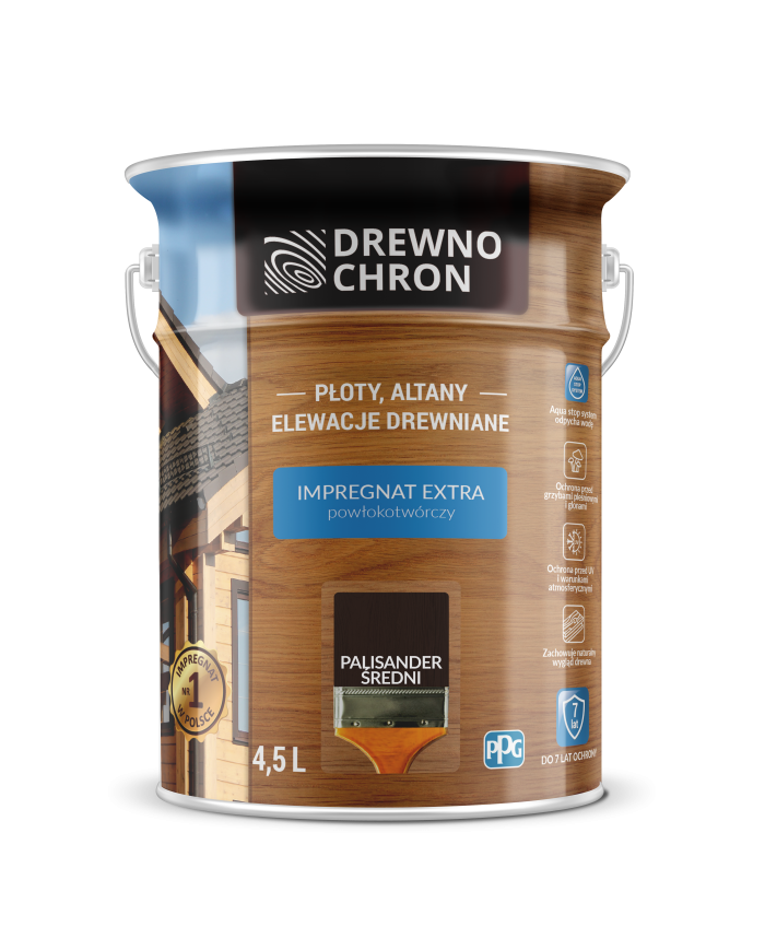 PPG Drewnoch. Impr. Ex. Powłok. Palisander Średni 4,5L - Kup Teraz! PPG Drewnoch. Impr. Ex. Powłok. Palisander Średni 4,5L - Kup Teraz!