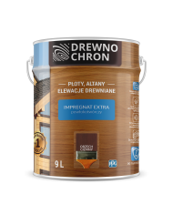 PPG Drewnoch. Impr. Ex. Powłok. Orzech Ciemny 9L - Wysoka Jakość