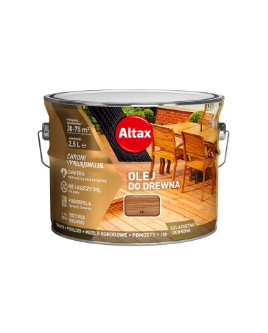 ALTAX Olej do Drewna 2,5 L - Ochrona i Piękno Drewna ALTAX Olej do Drewna 2,5 L - Ochrona i Piękno Drewna