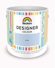 Designer Colour Aqua 2,5L - Farba do wnętrz w atrakcyjnych kolorach Designer Colour Aqua 2,5L - Farba do wnętrz w atrakcyjnych kolorach