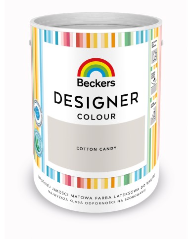 Designer Colour Cott. Candy 5L - Kolorowe farby do wnętrz Designer Colour Cott. Candy 5L - Kolorowe farby do wnętrz